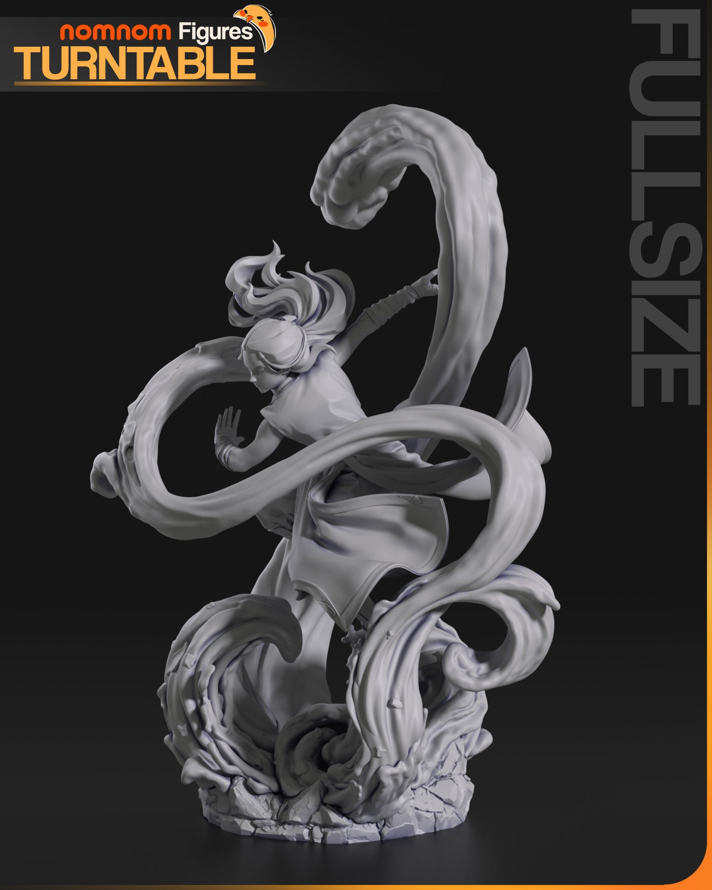 Katara - Unassembled and Unpainted Garage Kit - Model Designed by NomNom Figures