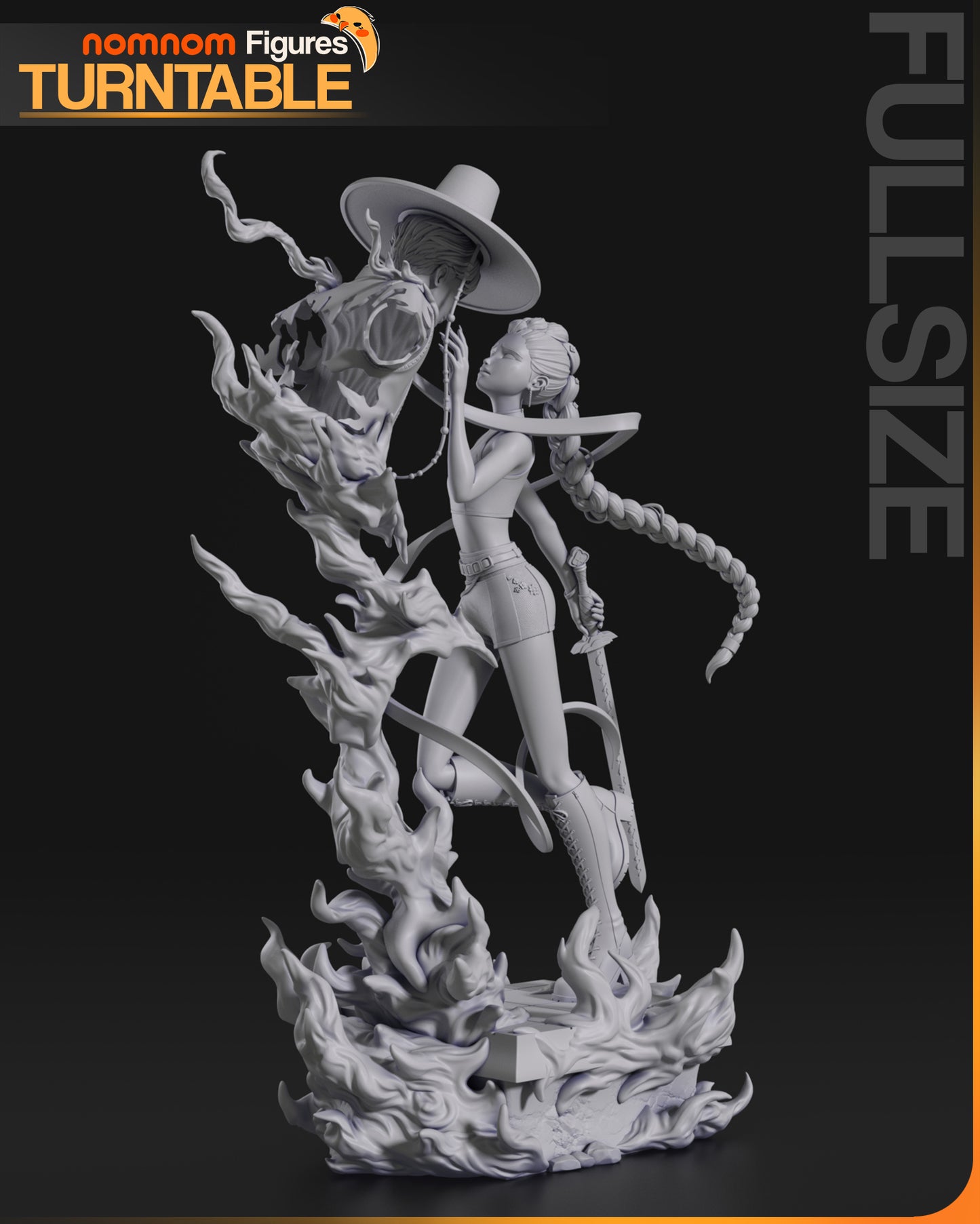 Rumi - Unassembled and Unpainted Garage Kit - Model Designed by NomNom Figures