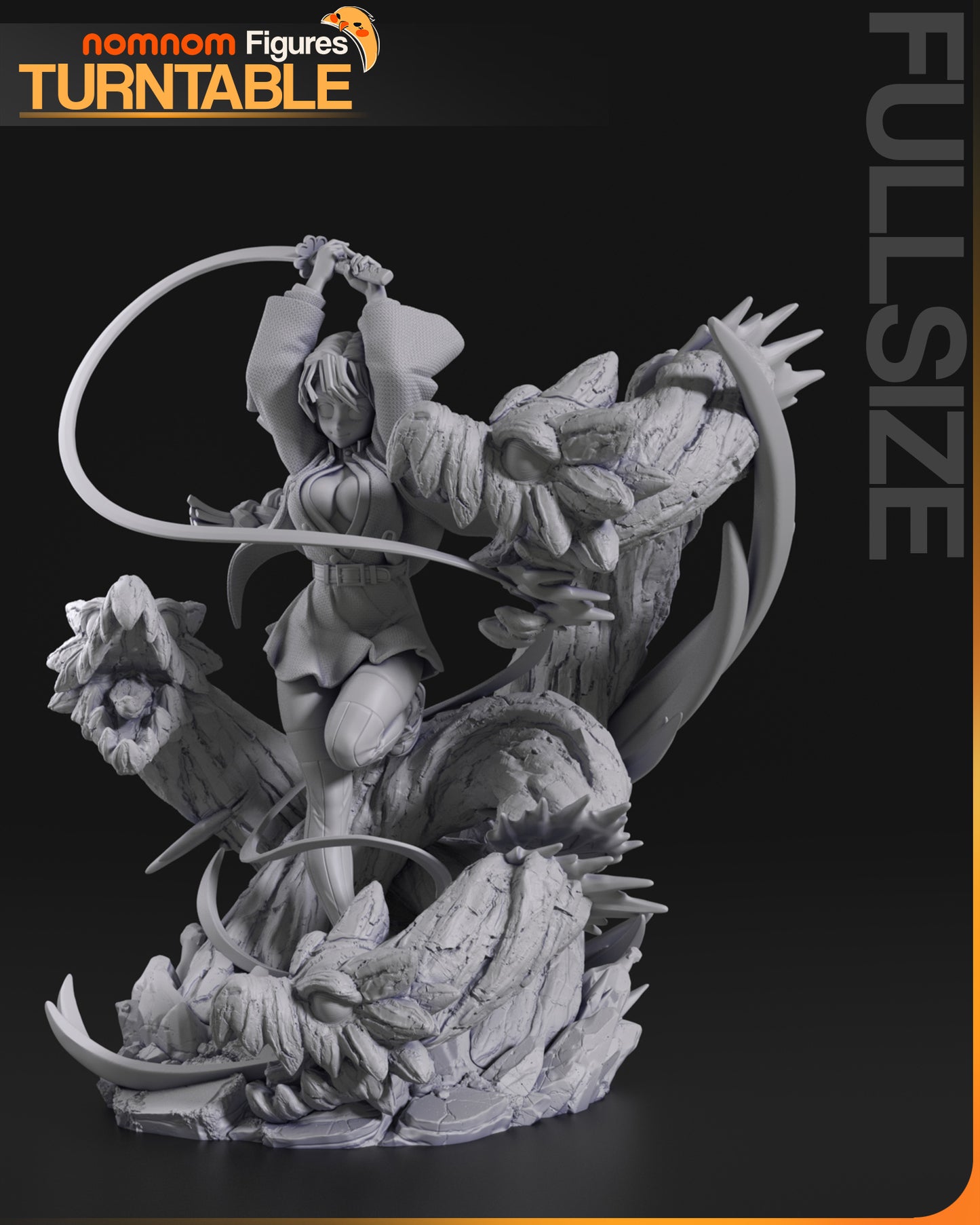 Mitsuri - Unassembled and Unpainted Garage Kit - Model Designed by NomNom Figures