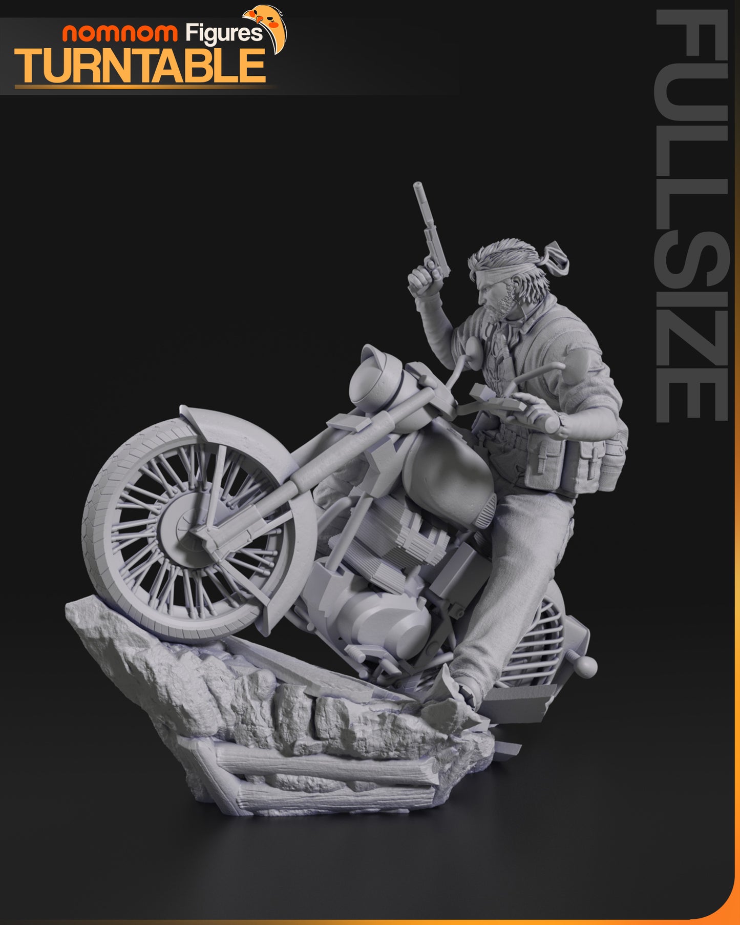 Snake - Unassembled and Unpainted Garage Kit - Model Designed by NomNom Figures