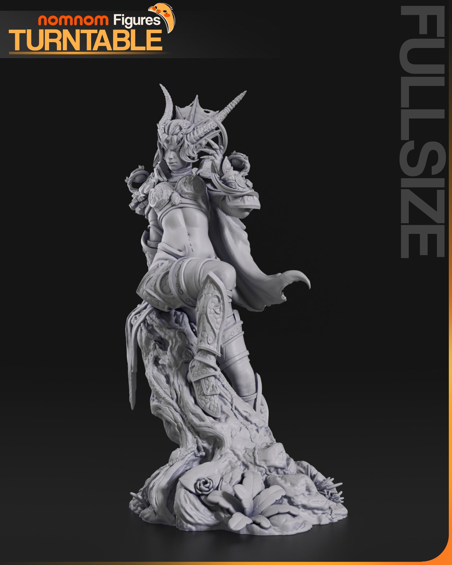 Ysera - Unassembled and Unpainted Garage Kit - Model Deisgned by NomNom Figures