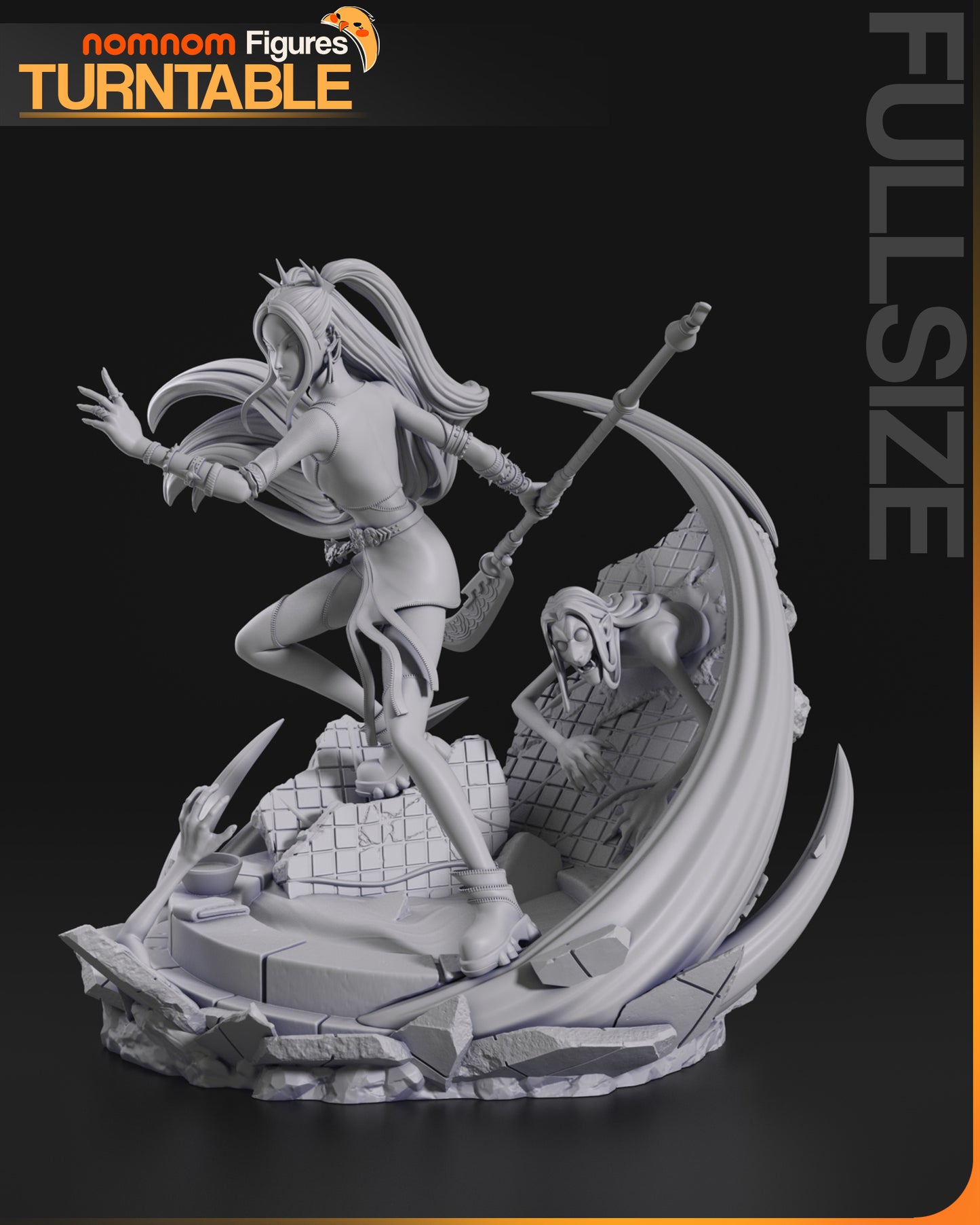 Mira - Unassembled and Unpainted Garage Kit - Model Designed by NomNom Figures