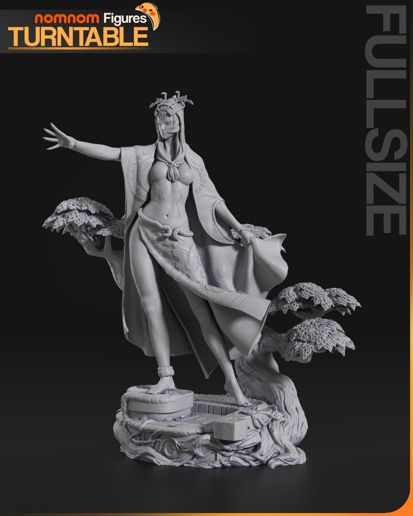 Midna - Unassembled and Unpainted Garage Kit - Model Designed by NomNom Figures