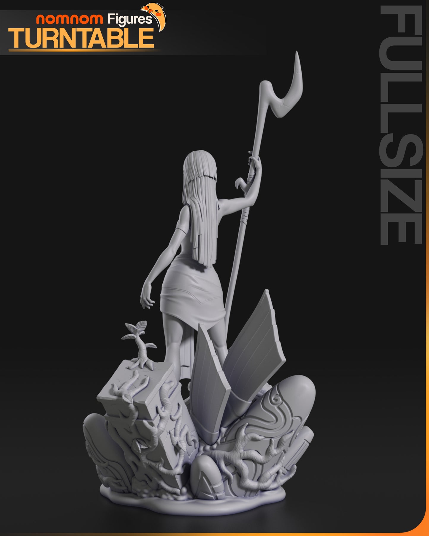 Kida - Unassembled and Unpainted Garage Kit - Model Designed by NomNom Figures
