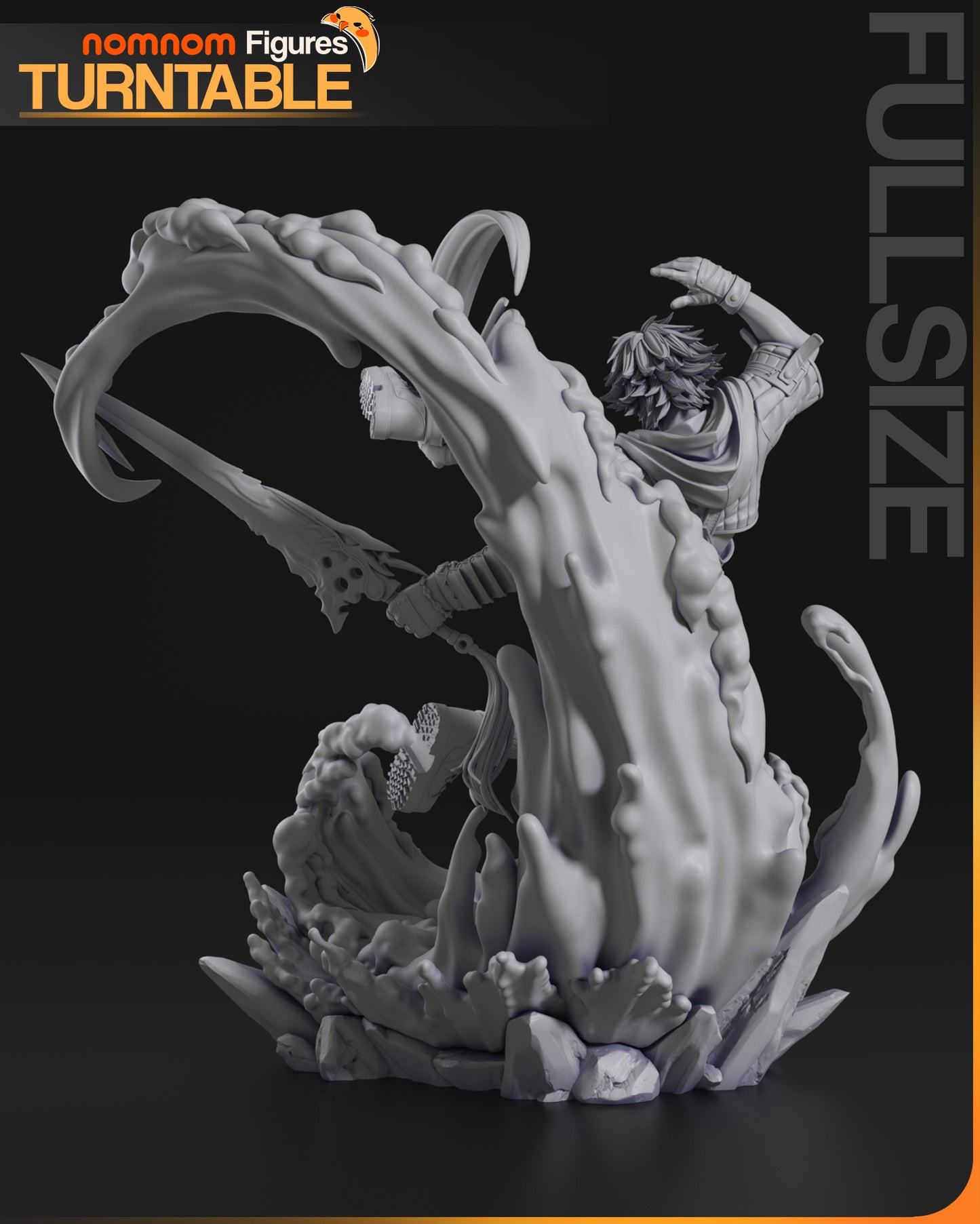 Tidus - Unassembled and Unpainted Garage Kit - Model Designed by NomNom Figures