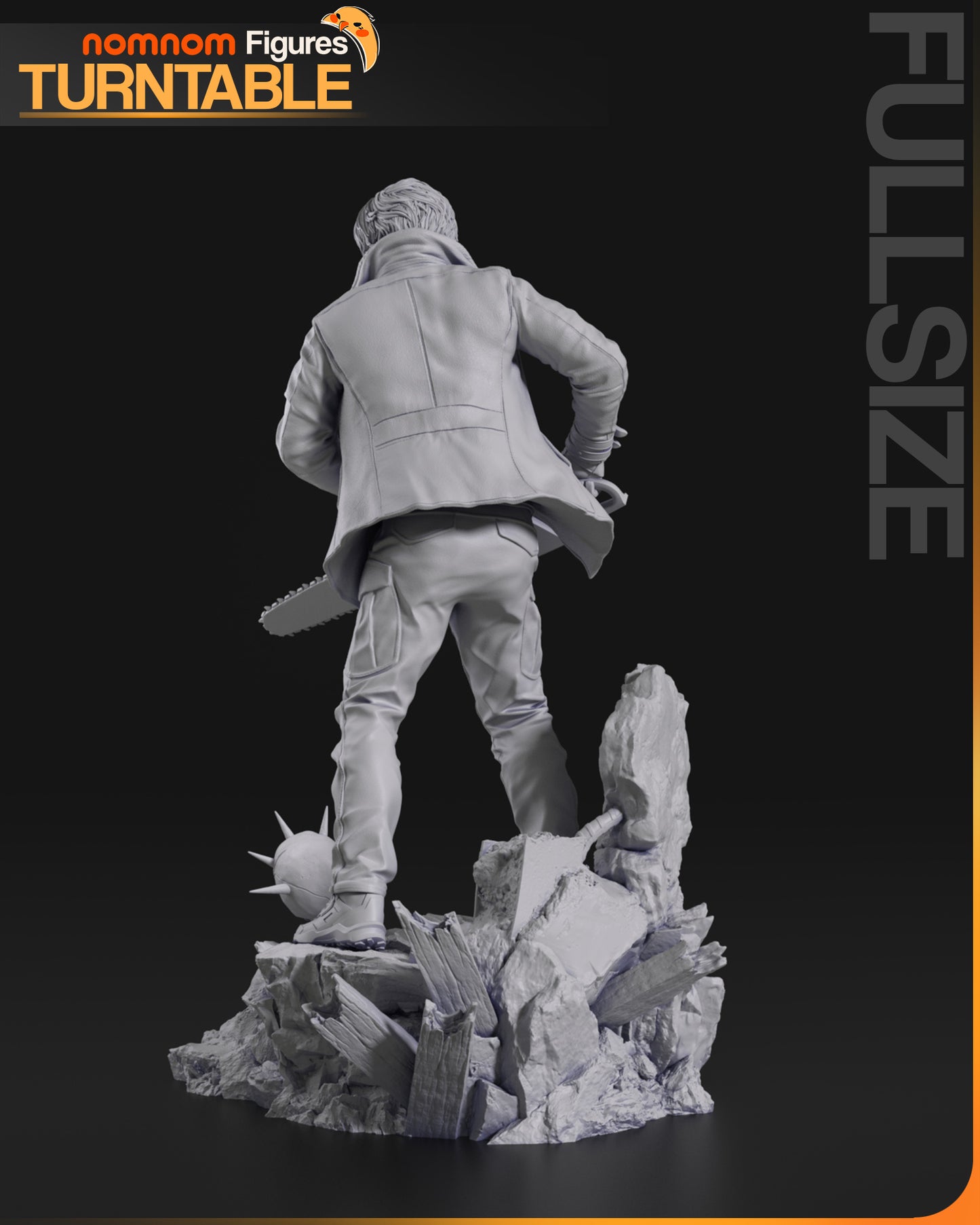 Leon - Unassembled and Unpainted Garage Kit - Model Designed by NomNom Figures