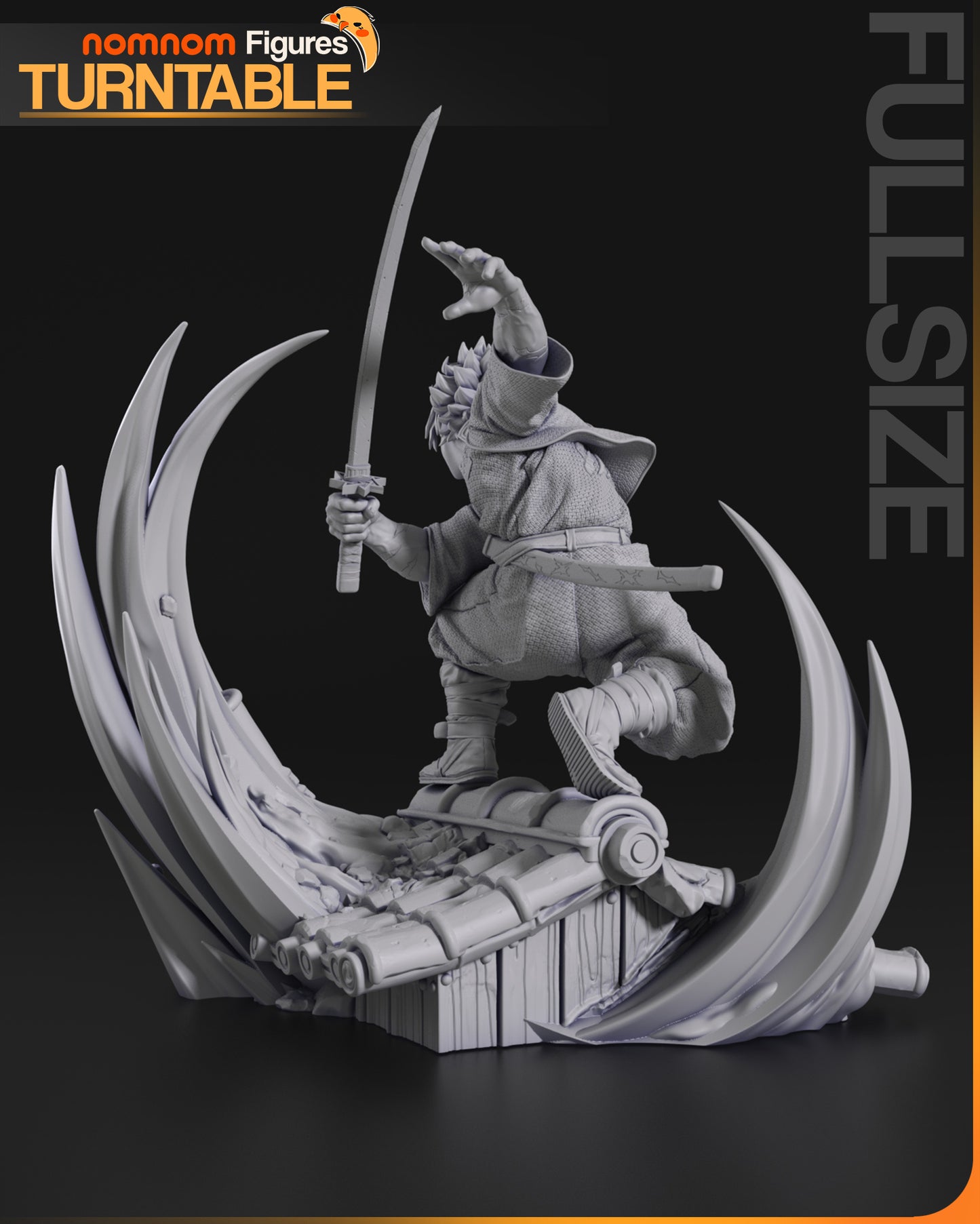Sanemi - Unassembled and Unpainted Garage Kit - Model Designed by NomNom Figures