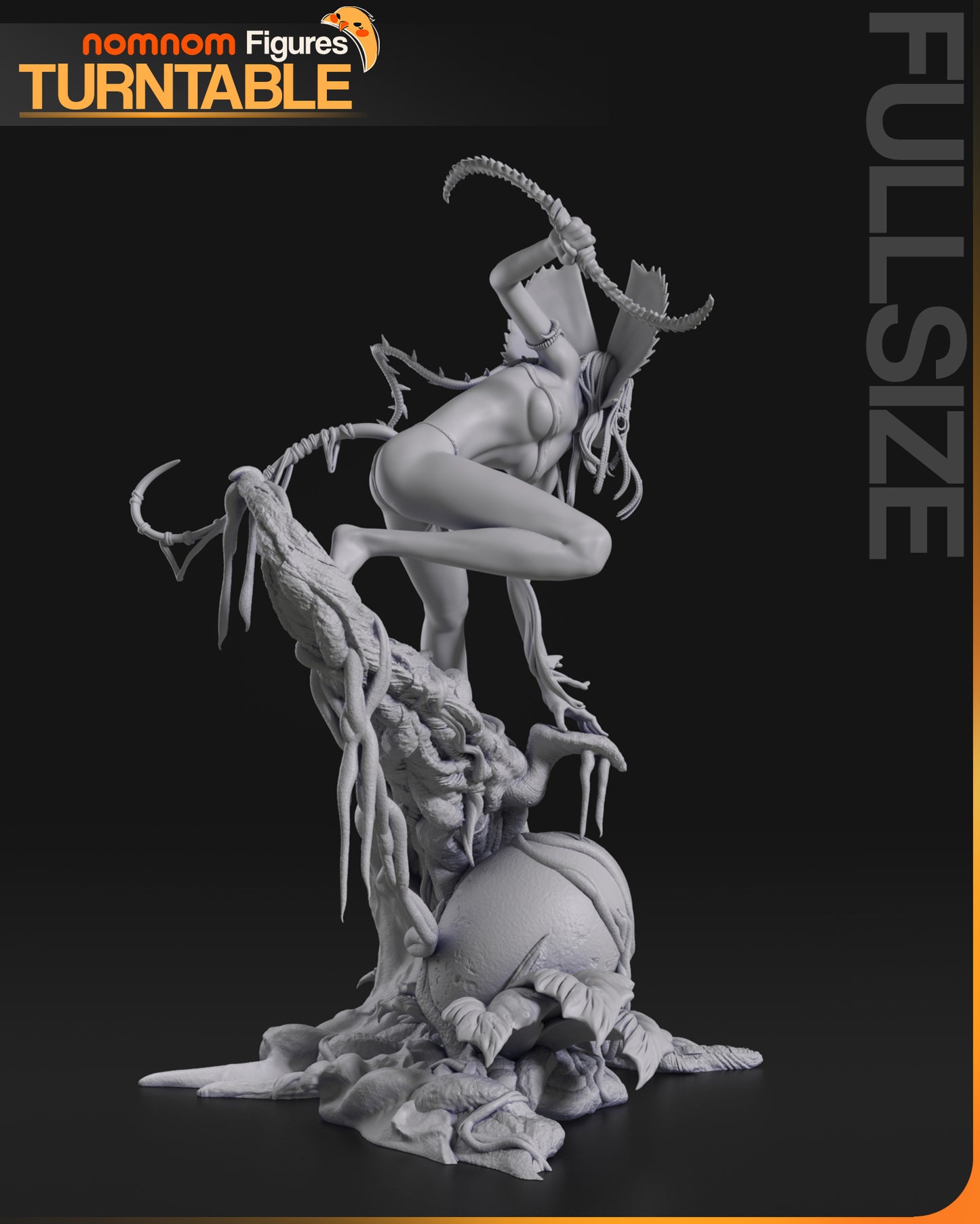 Varang - Unassembled and Unpainted Garage Kit - Model Designed by Nomnom Figures