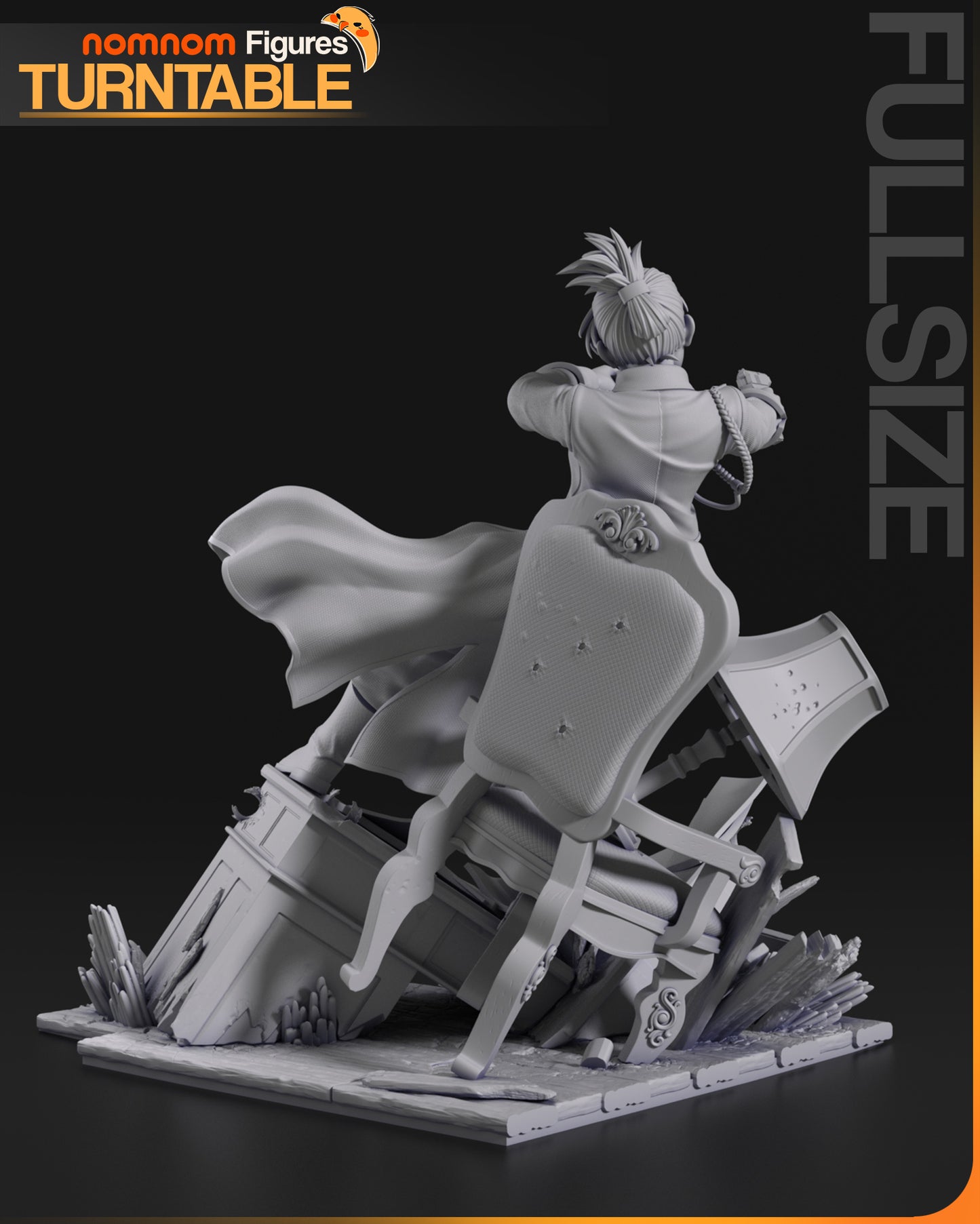 Riza - Unasseembled and Unpainted Garage Kit - Model Designed by NomNom Figures