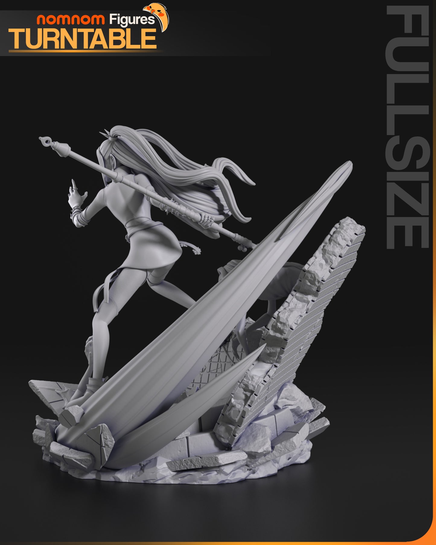 Mira - Unassembled and Unpainted Garage Kit - Model Designed by NomNom Figures