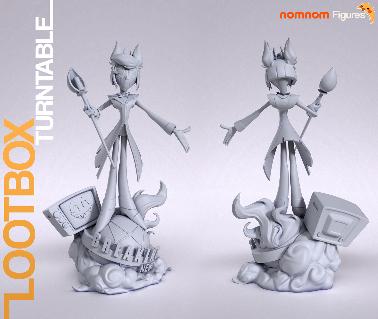 Alastor - Unassembled and Unpainted Garage Kit - Model Designed by NomNom Figures