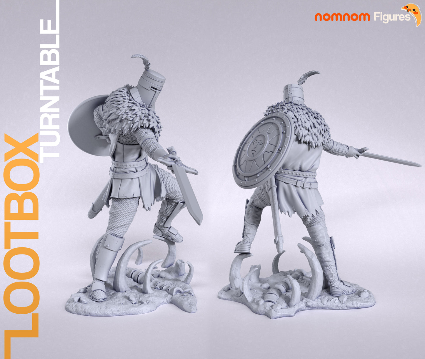 Solaire of Astora - Unassembled and Unpainted Garage Kit - Model Designed by Nomnom Figures