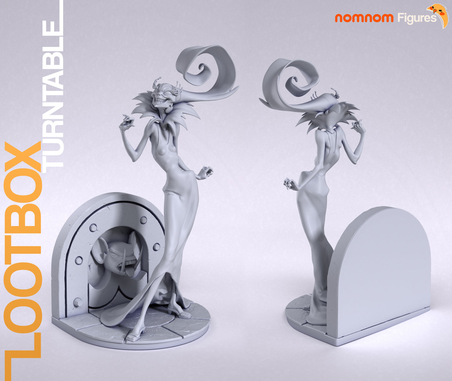 Yzma - Unassembled and Unpainted Garage Kit - Model Designed by NomNom Figures