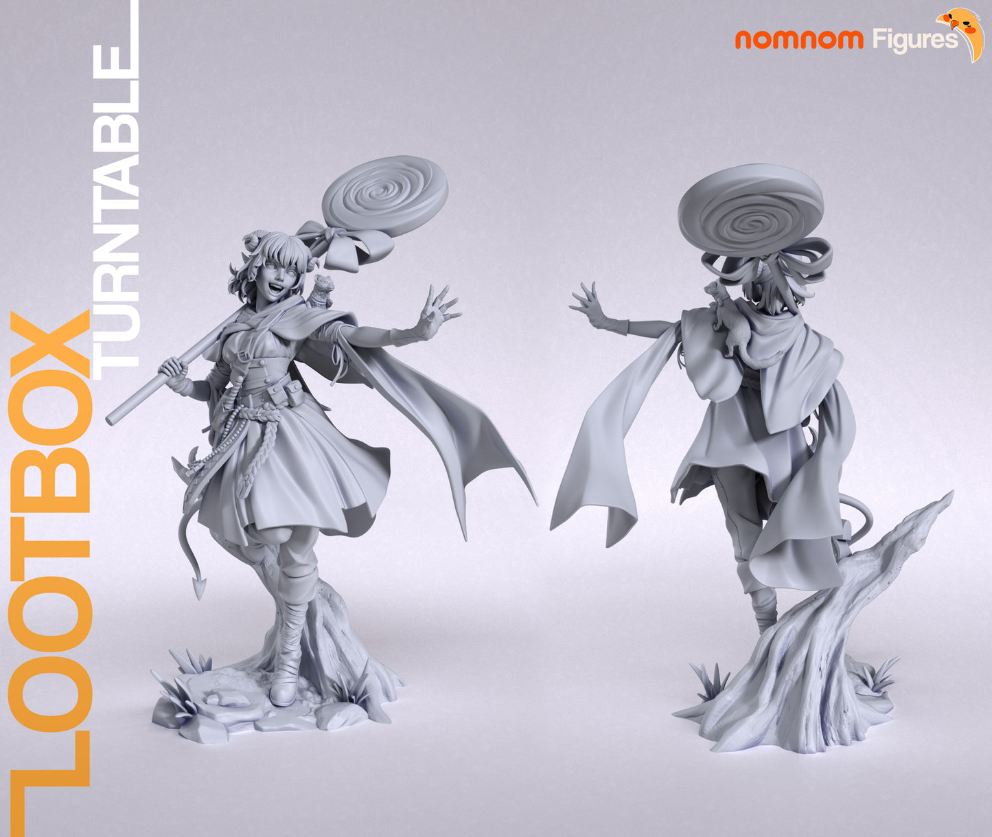 Jester - Unassembled and Unpainted Garage Kit - Model Designed by NomNom Figures
