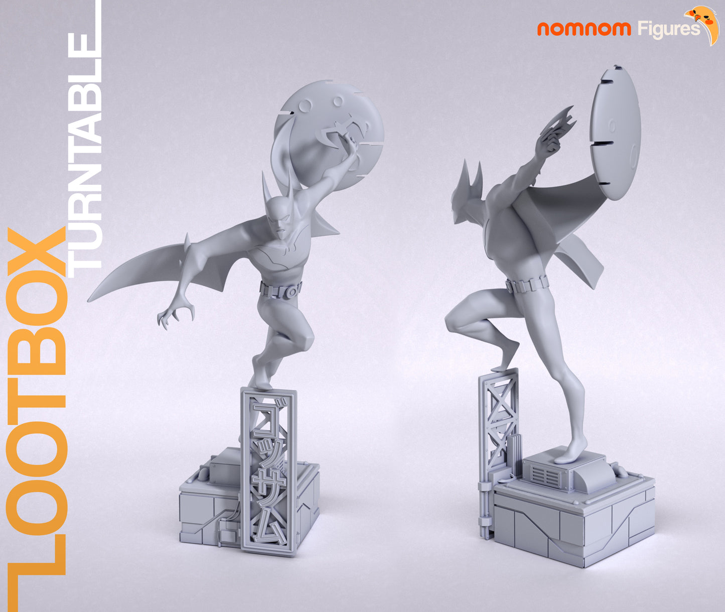 Batman Beyond - Unassembled and Unpainted Garage Kit - Model Designed by NomNom Figures