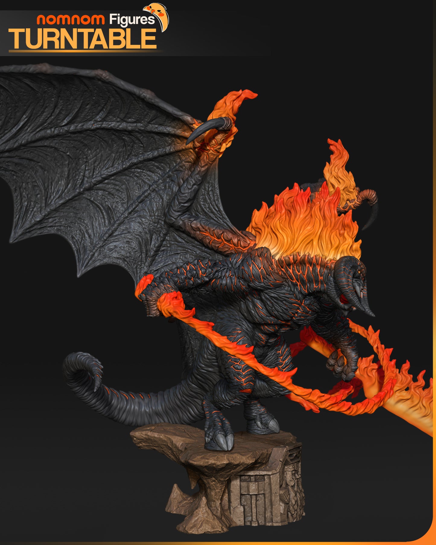 Balrog - Unassembled and Unpainted Garage Kit - Model Designed by NomNom Figures