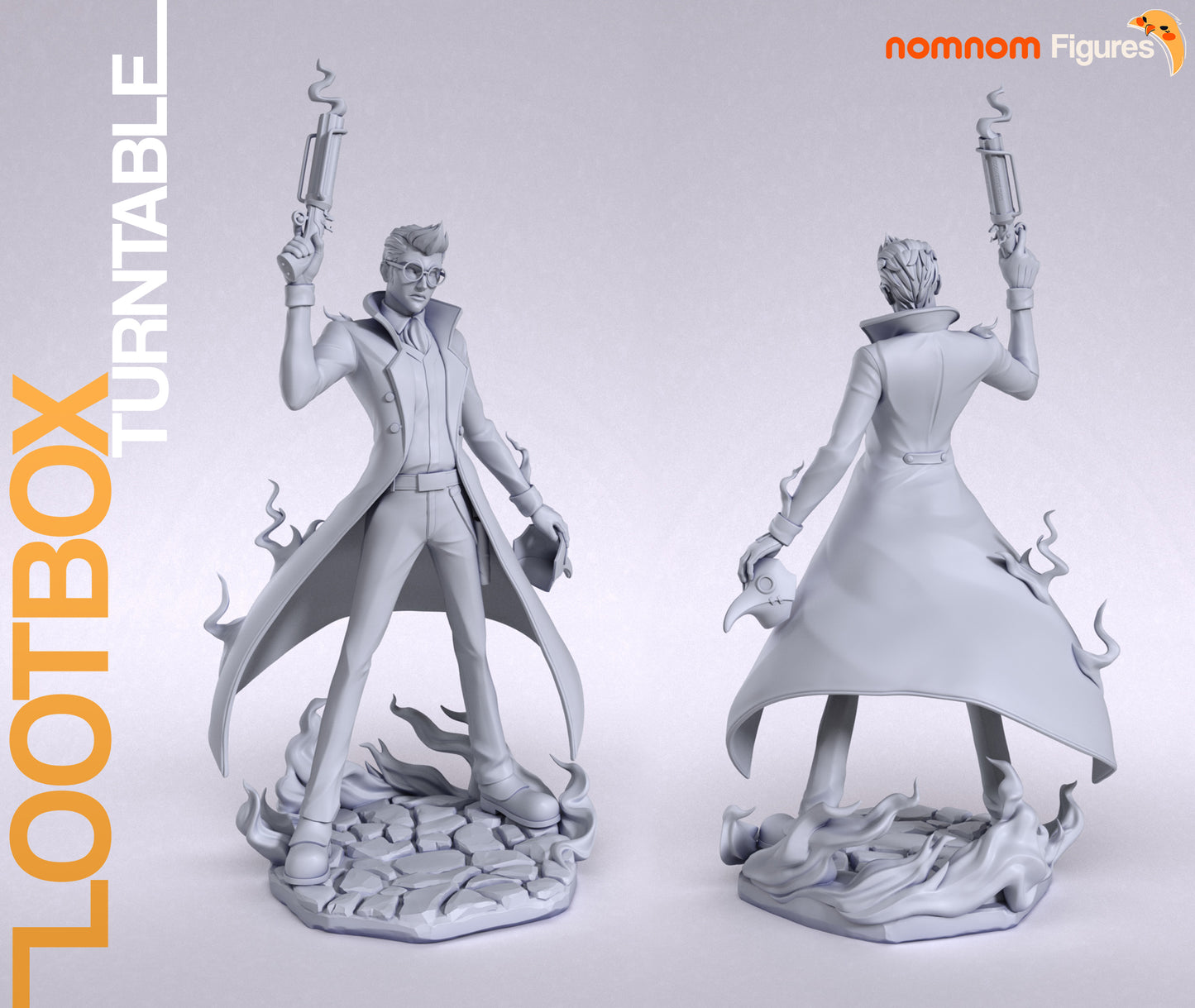 Percival Del Rolo - Unassembled and Unpainted Garage Kit - Model Designed by Nomnom Figures