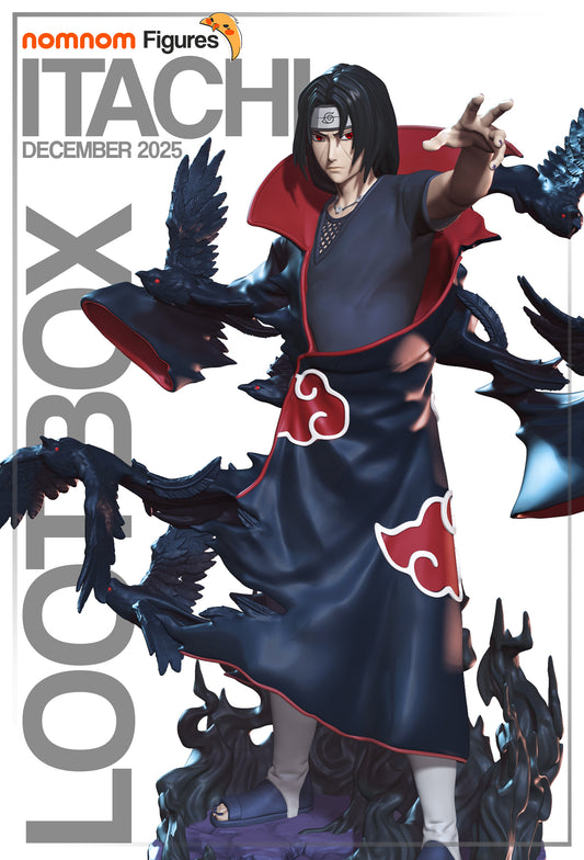 Itachi Uchiha - Unassembled and Unpainted Garage Kit - Model Designed by Nomnom Figures