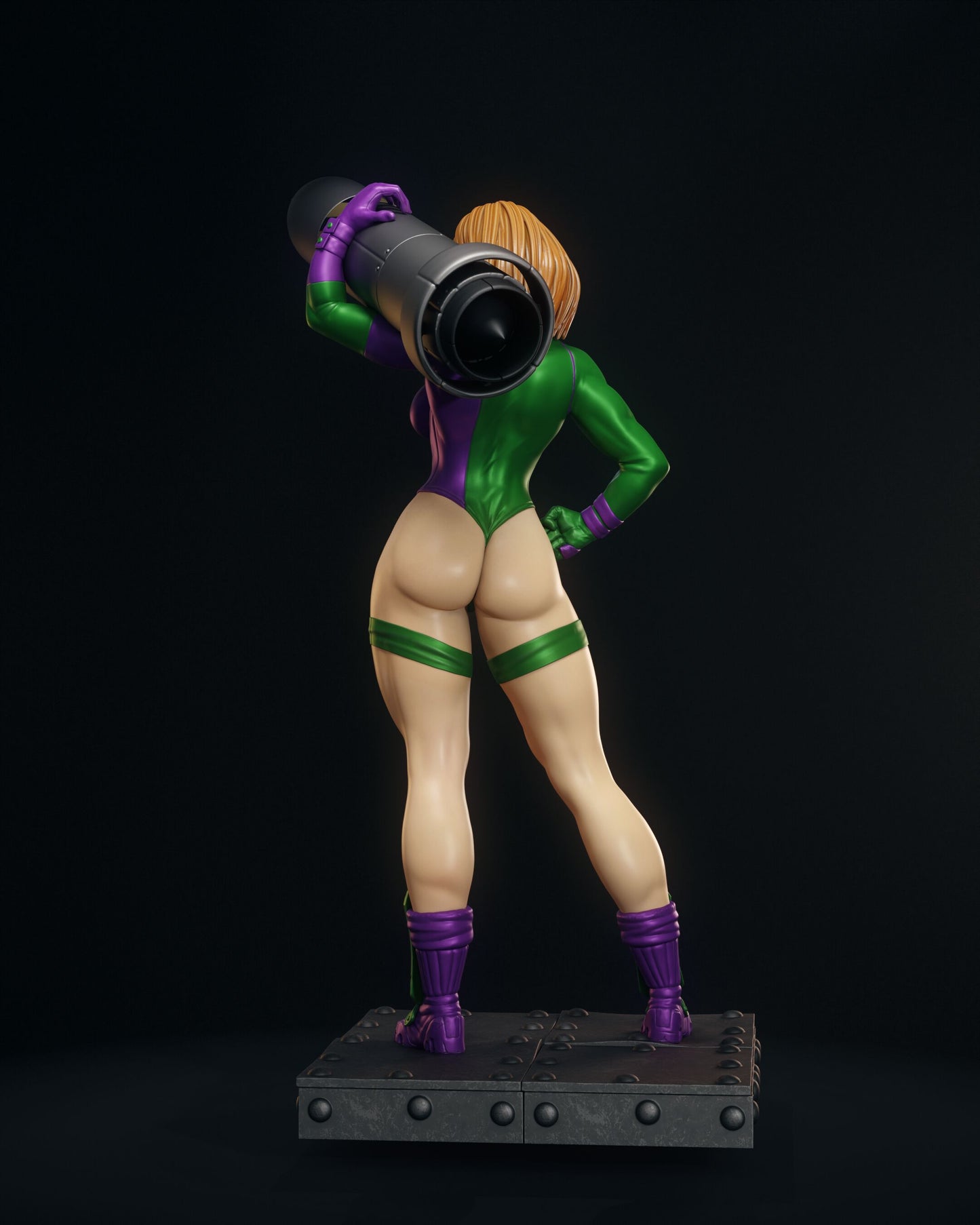 Caitlin Fairchild - Unassembled and Unpainted Garage Kit - Model Designed by Abe3d/Jungles