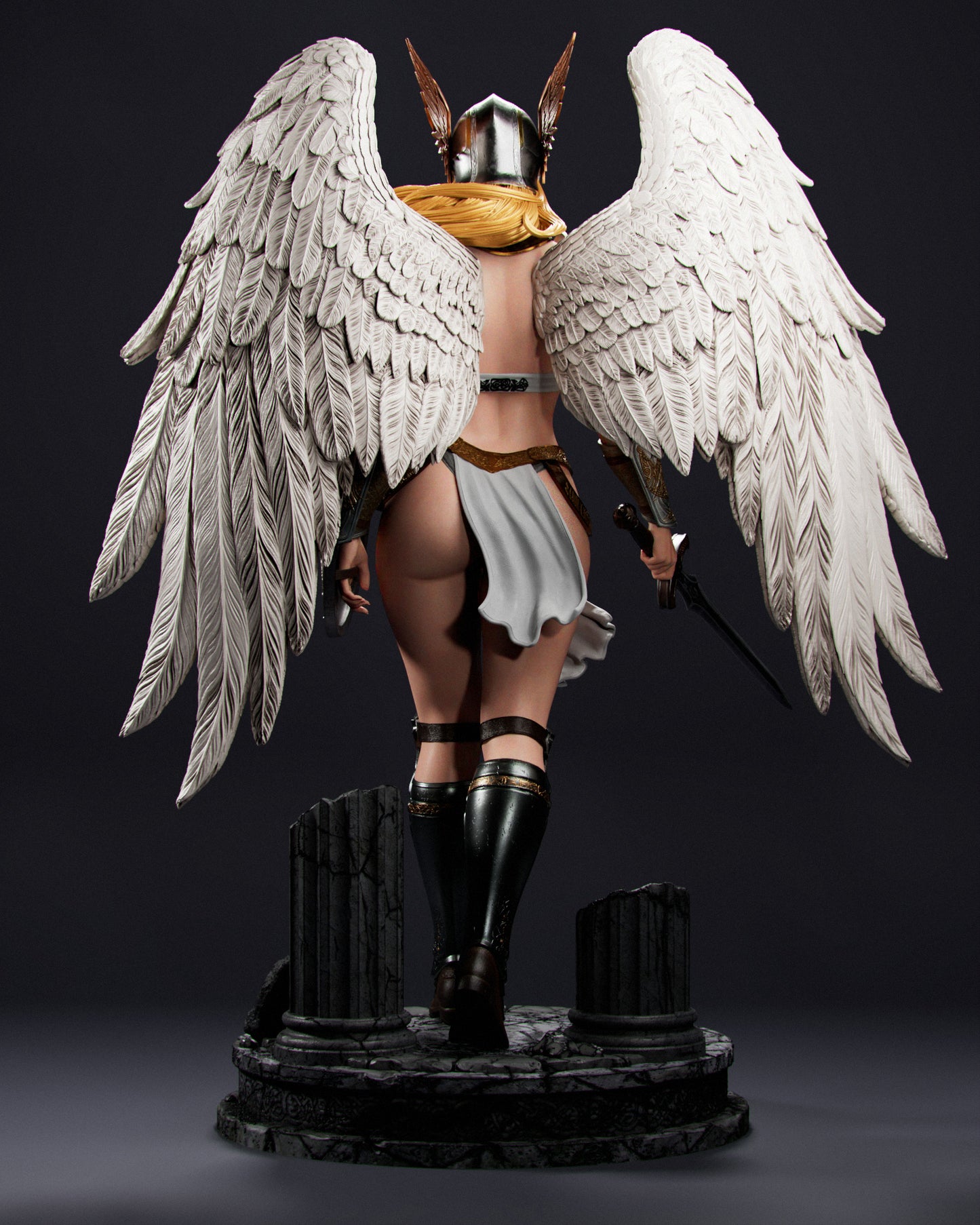 Valkyrie - Unassembled and Unpainted Garage Kit - Model Designed by Abe3D/Marcio