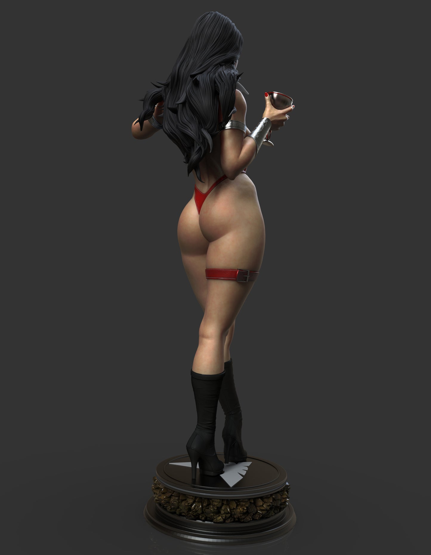 Vampirella V2 - Unassembled and Unpainted - Model Desgined by Abe3d/Dellas
