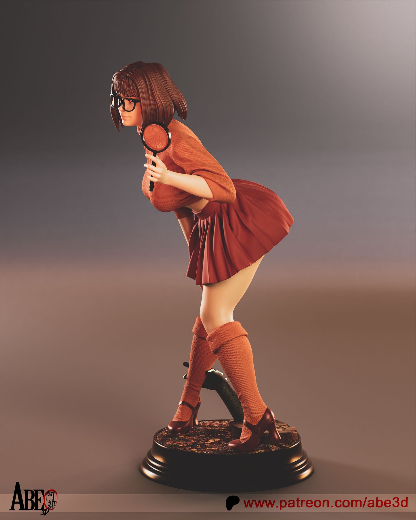Velma and Daphne - Unassembled and Unpainted Garage Kit - Model Designed by Abe3d