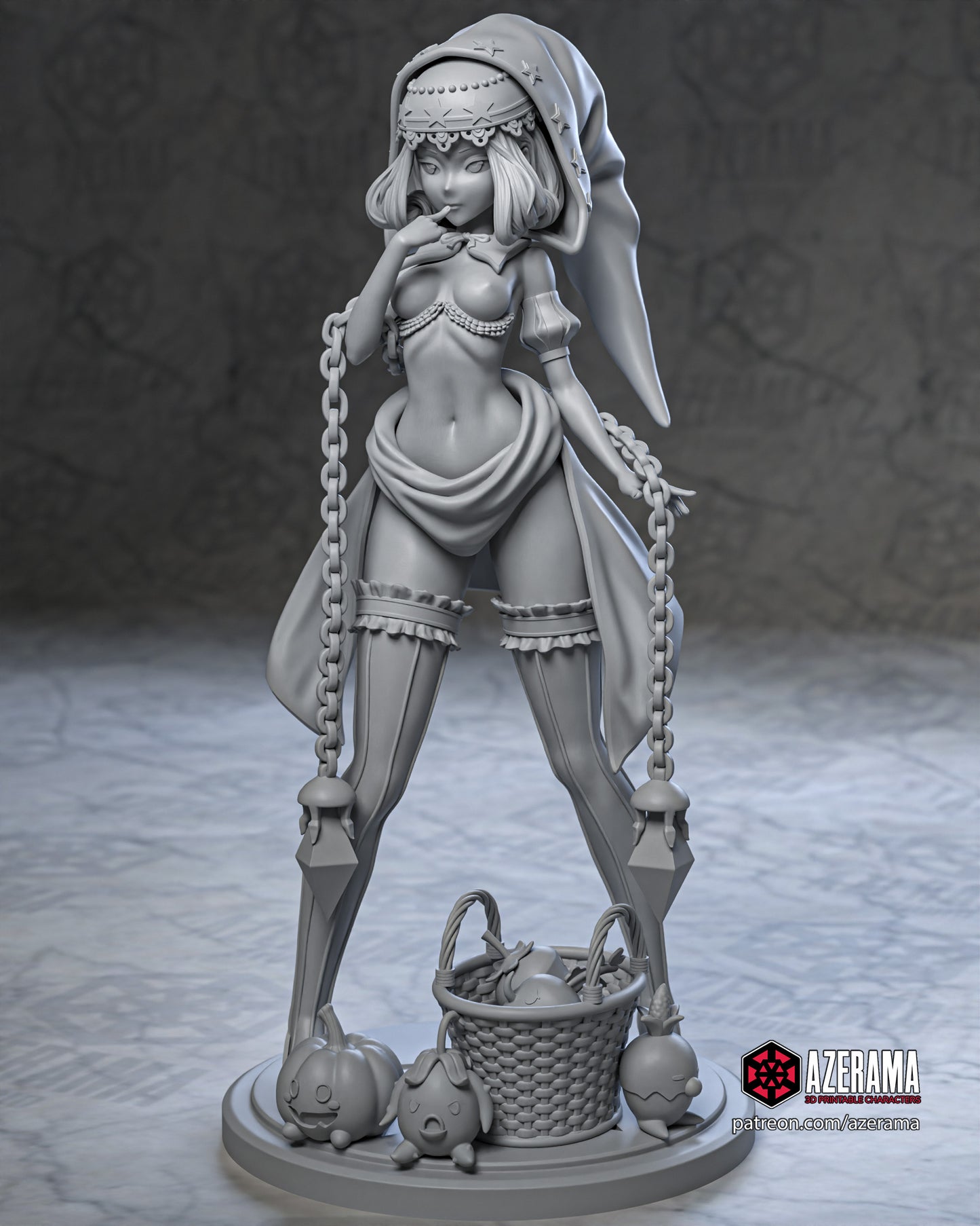 Velvet - Unassembled and Unpainted Garage Kit - Model Designed by Azerama