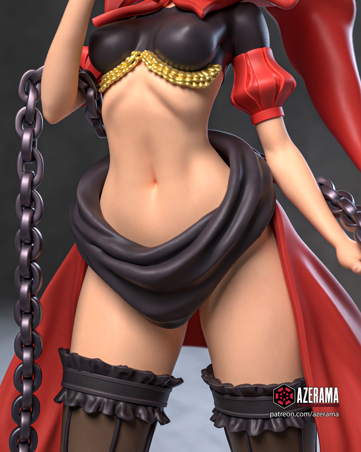 Velvet - Unassembled and Unpainted Garage Kit - Model Designed by Azerama