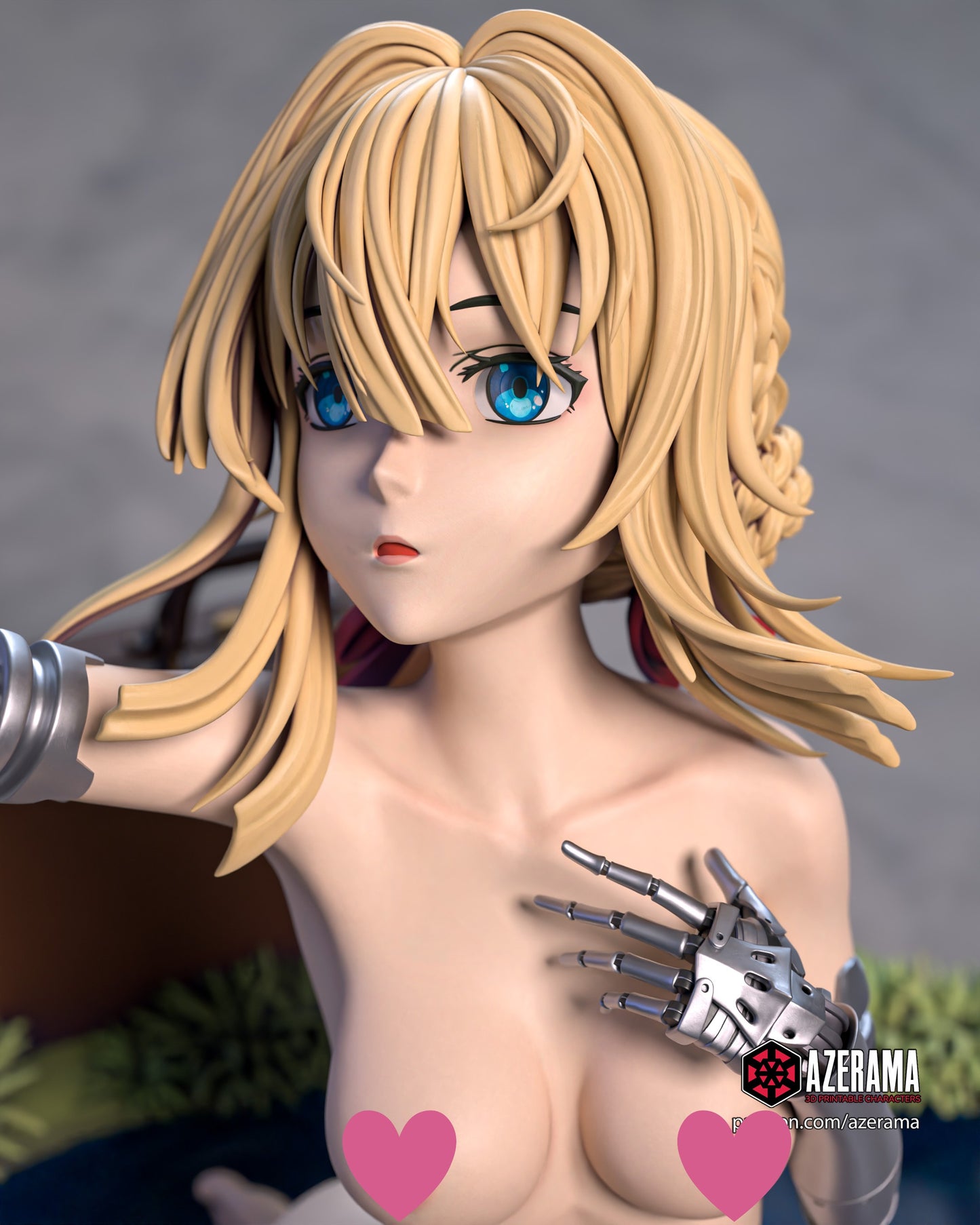 Violet NSFW - Unassembled and Unpainted Garage Kit - Model Designed by Azerama