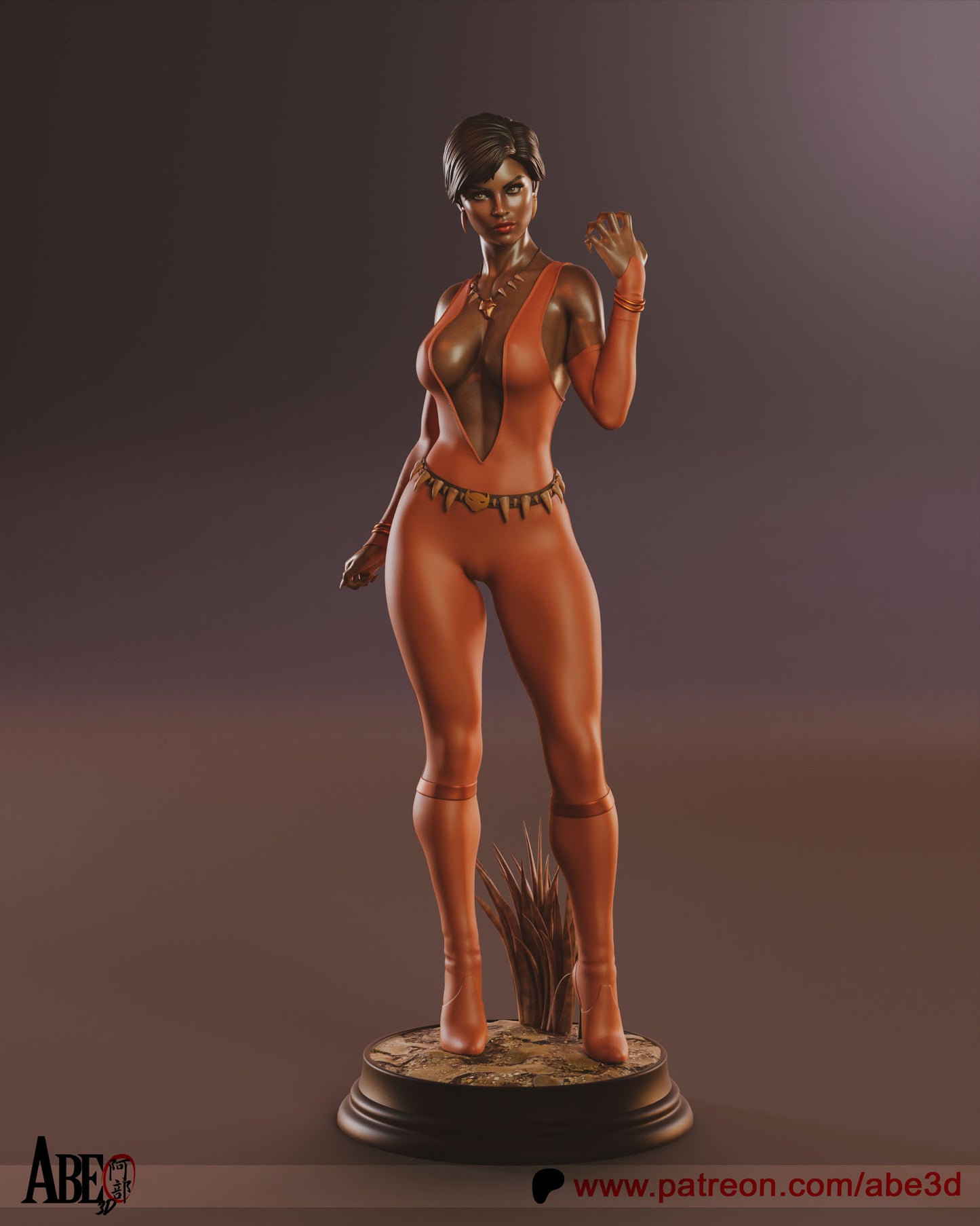 Vixen - Unassembled and Unpainted Garage Kit - Model Designed by Abe3D