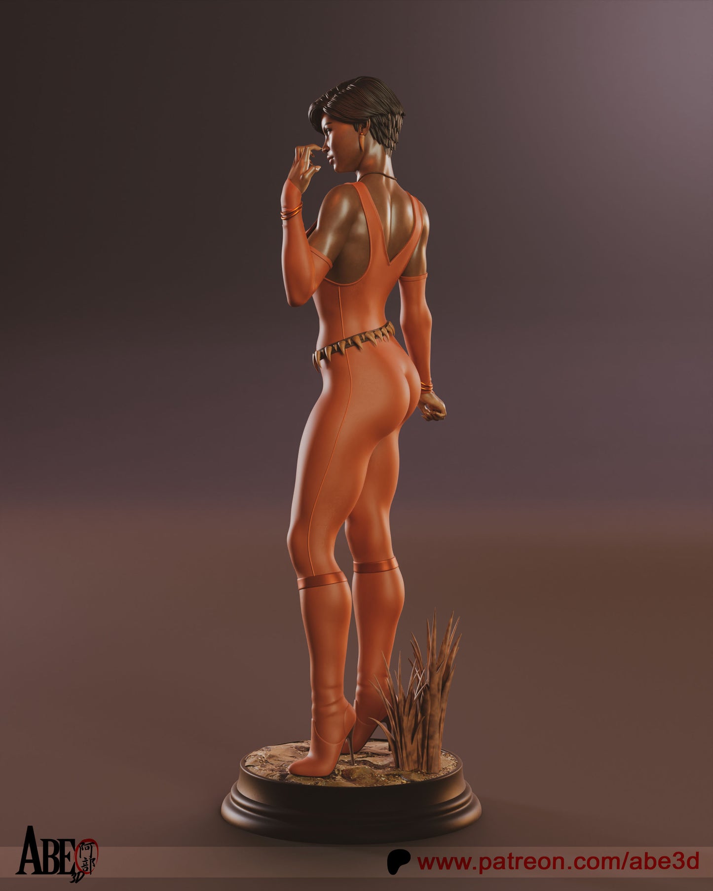 Vixen - Unassembled and Unpainted Garage Kit - Model Designed by Abe3D