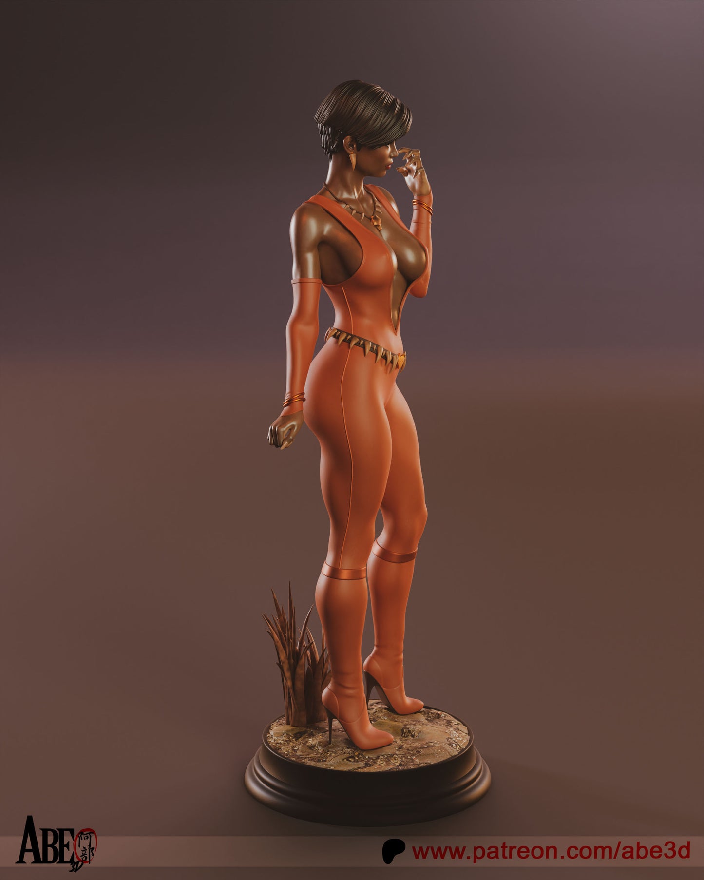 Vixen - Unassembled and Unpainted Garage Kit - Model Designed by Abe3D