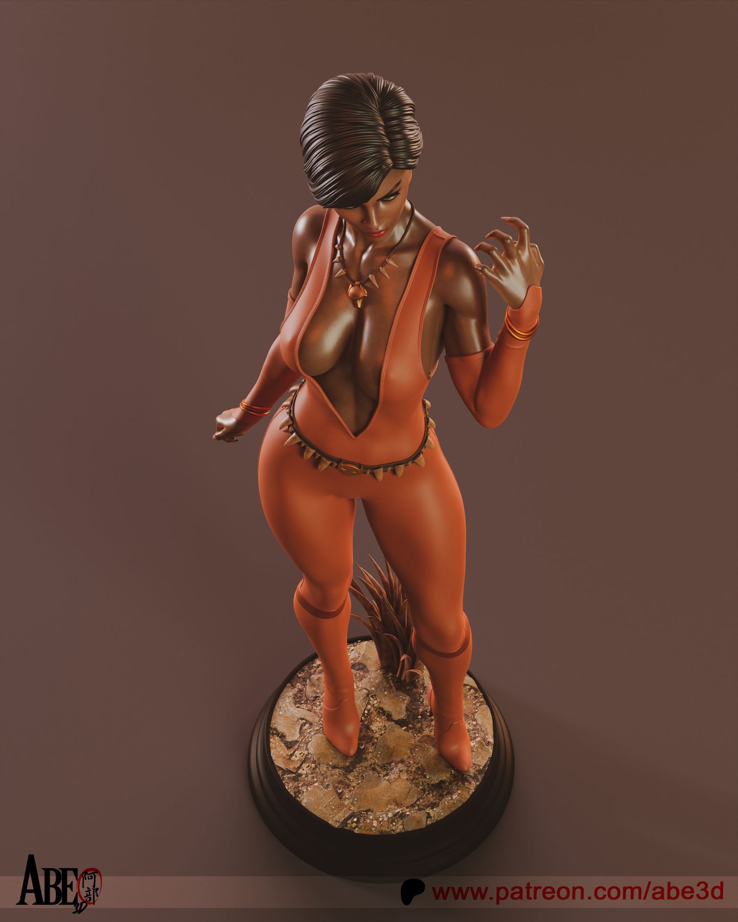 Vixen - Unassembled and Unpainted Garage Kit - Model Designed by Abe3D