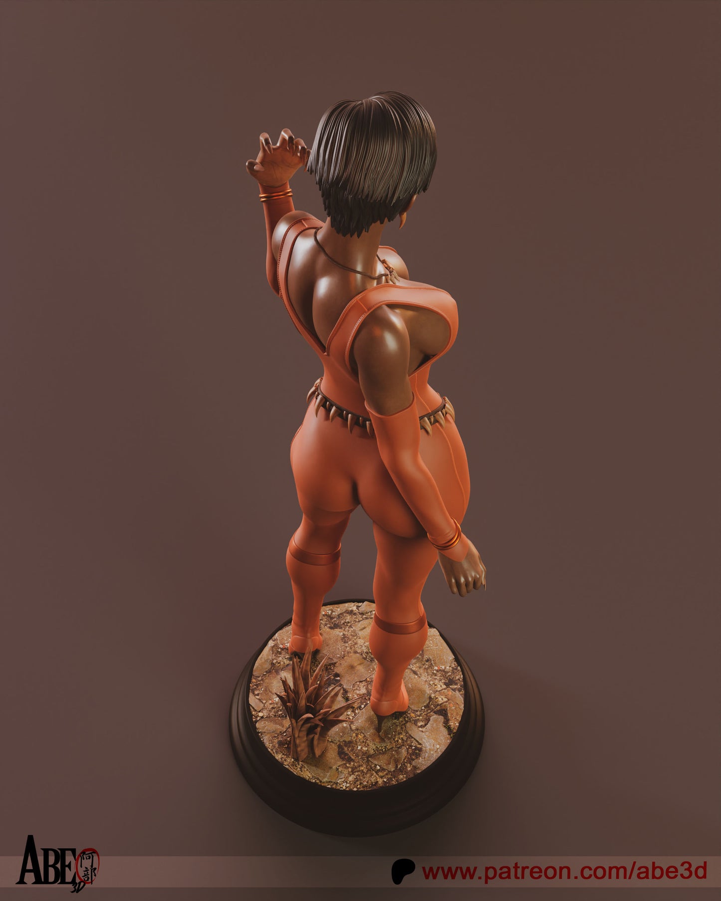 Vixen - Unassembled and Unpainted Garage Kit - Model Designed by Abe3D