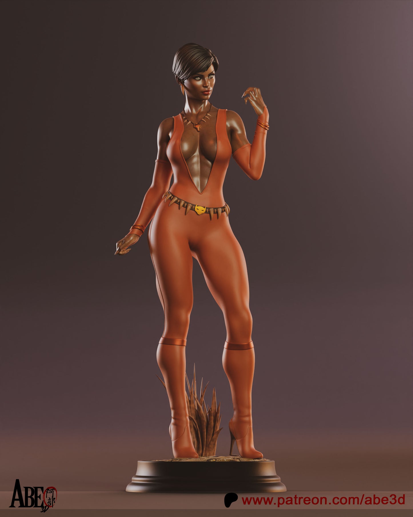 Vixen - Unassembled and Unpainted Garage Kit - Model Designed by Abe3D
