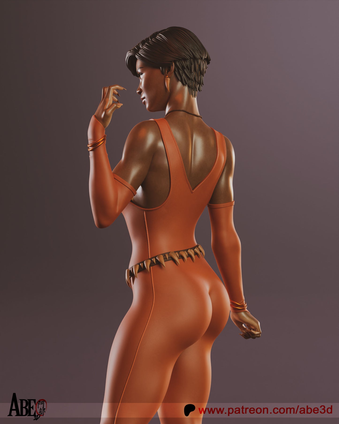 Vixen - Unassembled and Unpainted Garage Kit - Model Designed by Abe3D