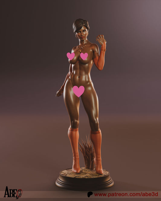 Vixen NSFW - Unassembled and Unpainted Garage Kit - Model Designed by Abe3D