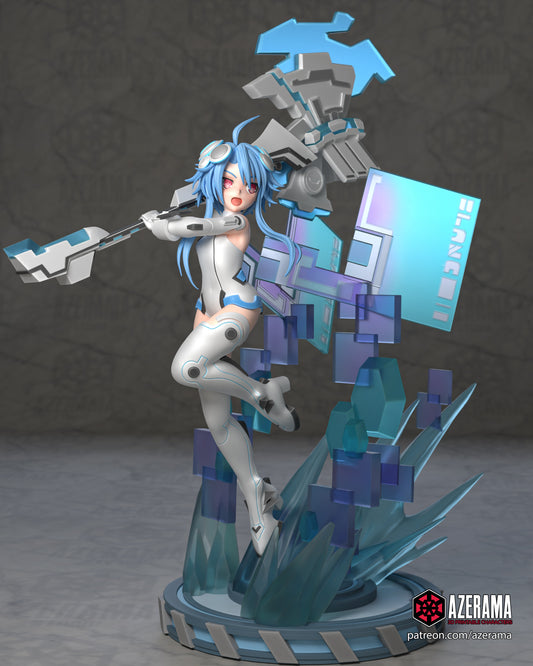 White Heart - Unassembled and Unpainted Garage Kit - Model Designed by Azerama
