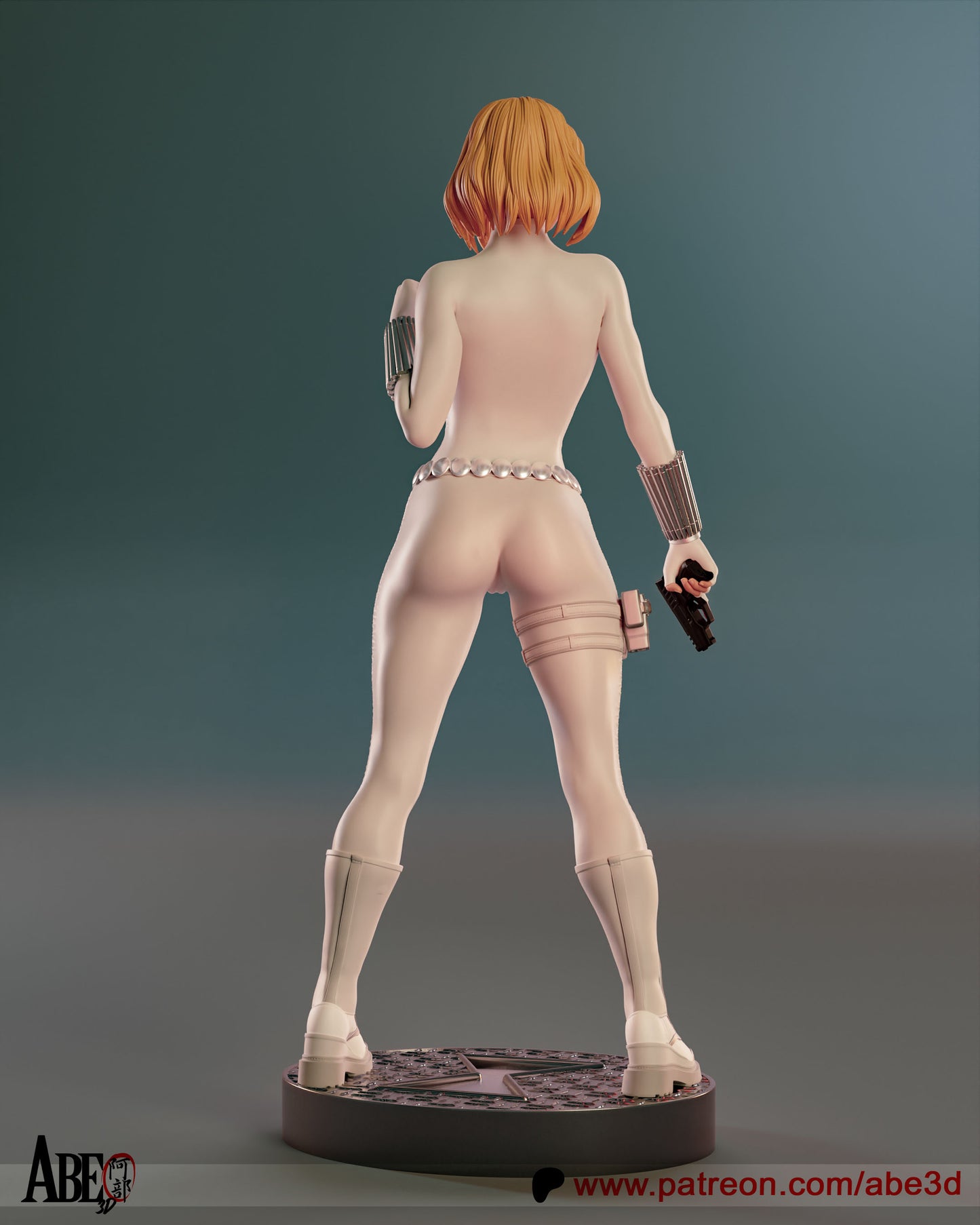 White Widow (All Variant Parts Included) - Unassembled and Unpainted Garage Kit - Model Designed by Abe3d