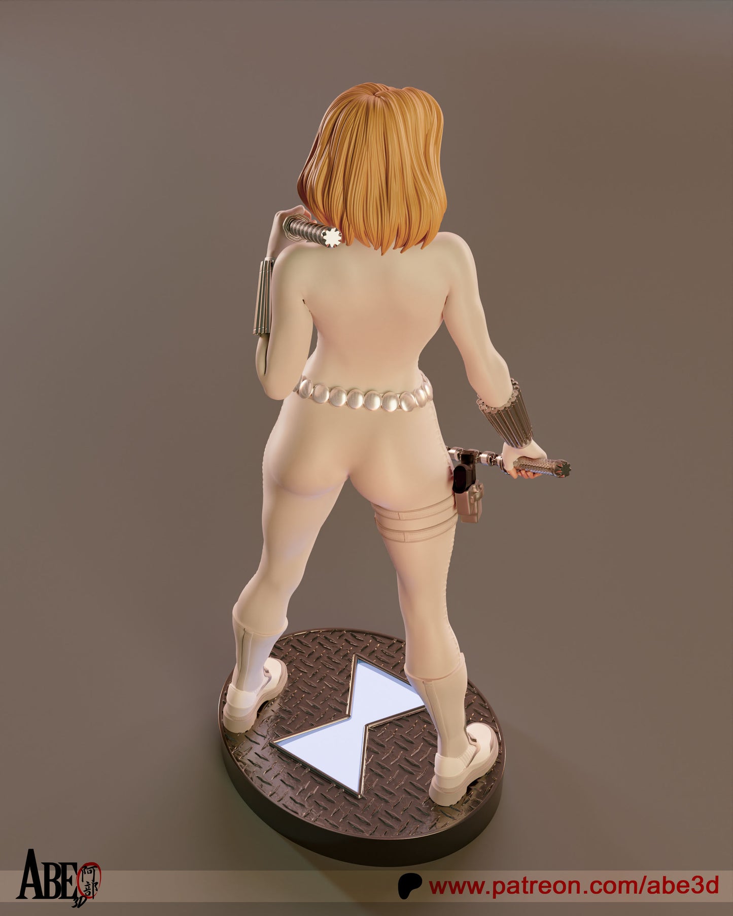 White Widow (All Variant Parts Included) - Unassembled and Unpainted Garage Kit - Model Designed by Abe3d