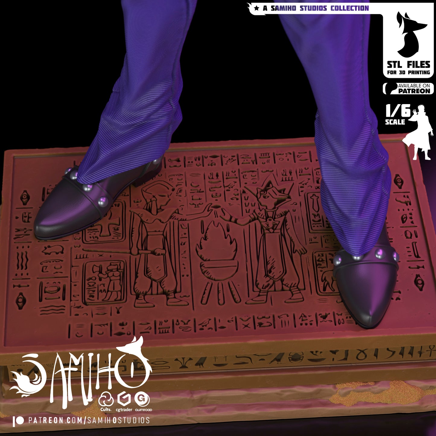 Yugi - Unassembled and Unpainted Garage Kit - Model Designed by Samiho Studios