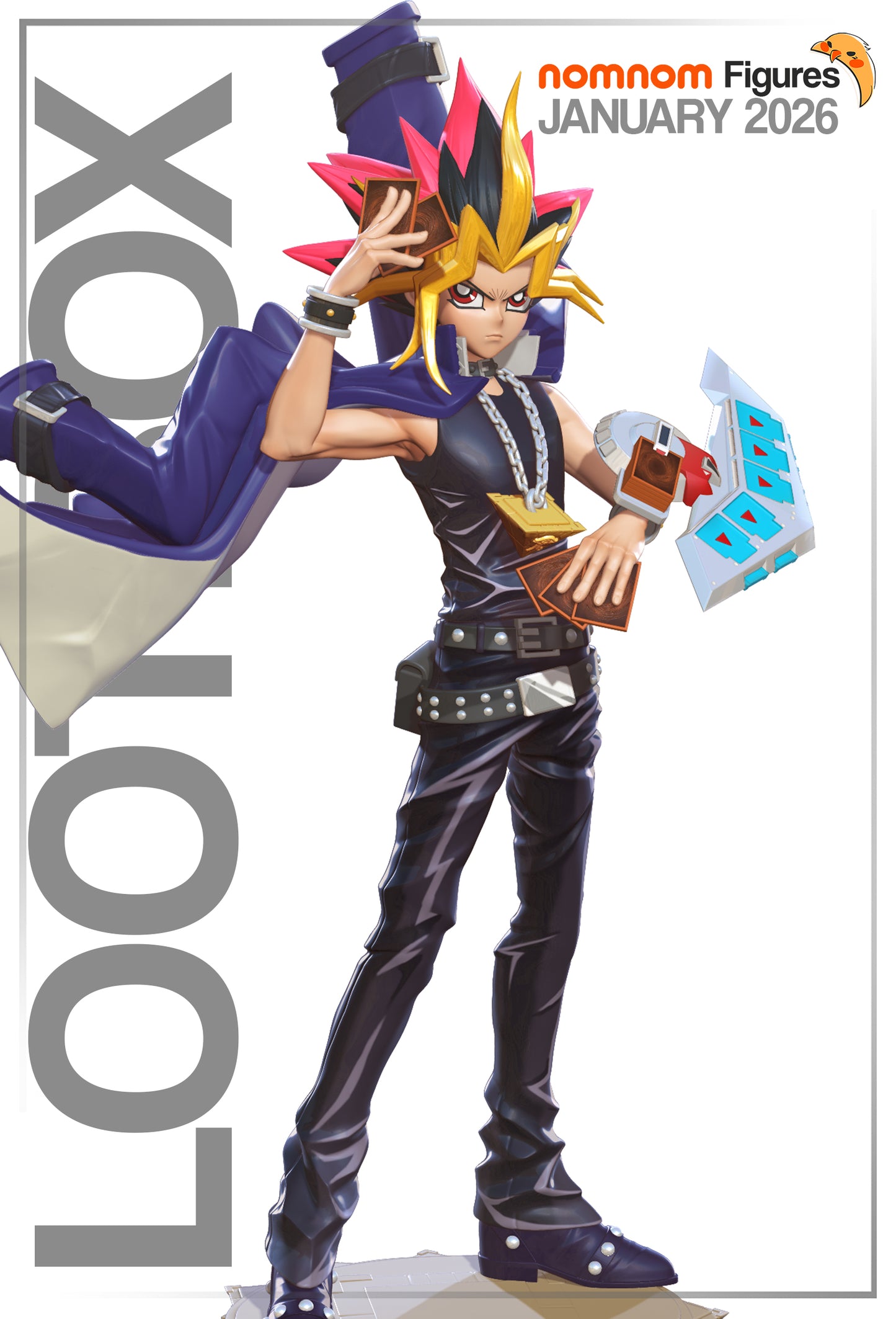 Yugi - Unassembled and Unpainted Garage Kit - Model Designed by NomNom Figures