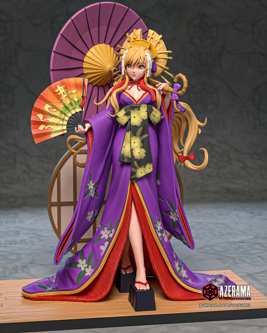 Yukari - Unassembled and Unpainted Garage Kit - Model Designed by Azerama