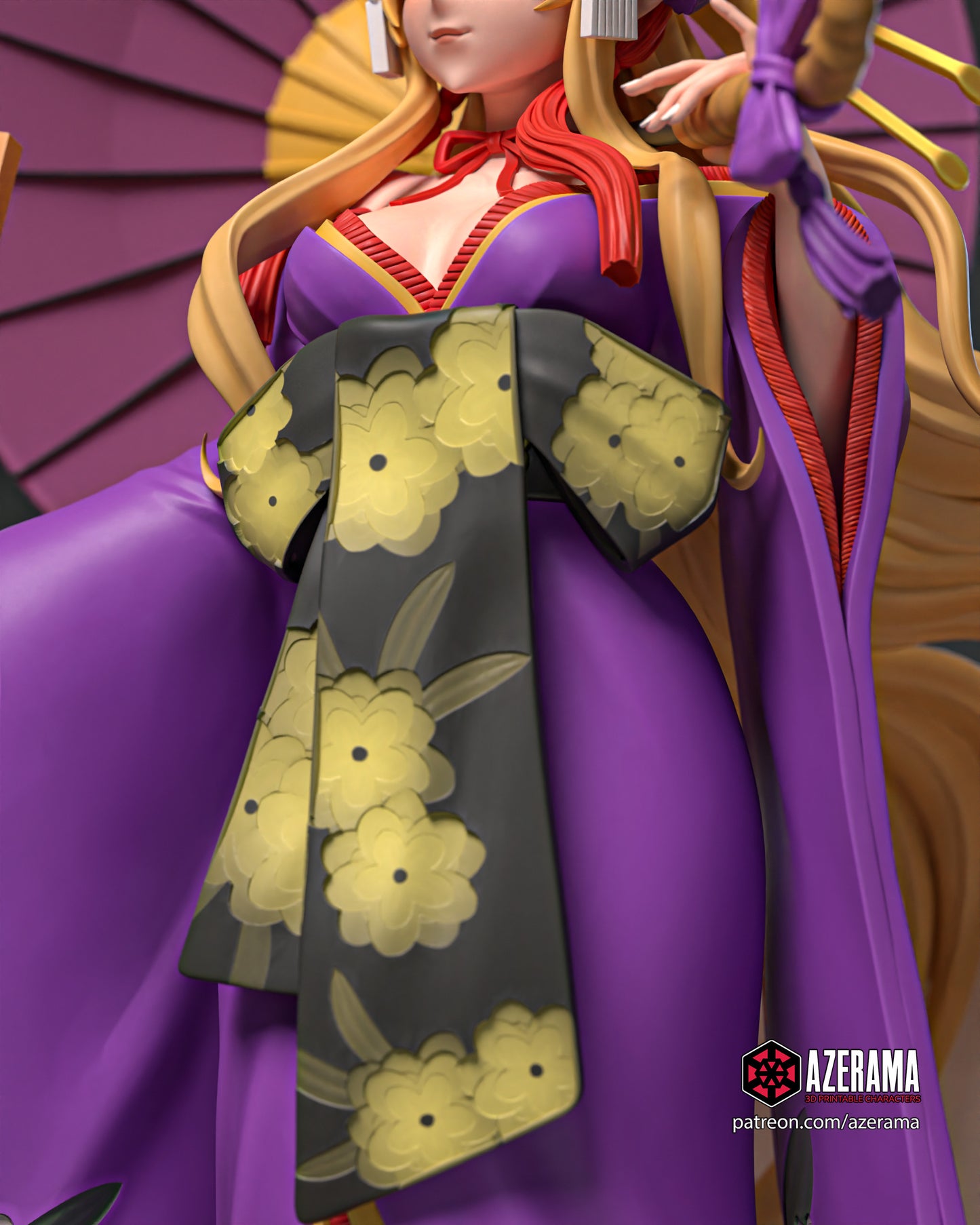 Yukari - Unassembled and Unpainted Garage Kit - Model Designed by Azerama