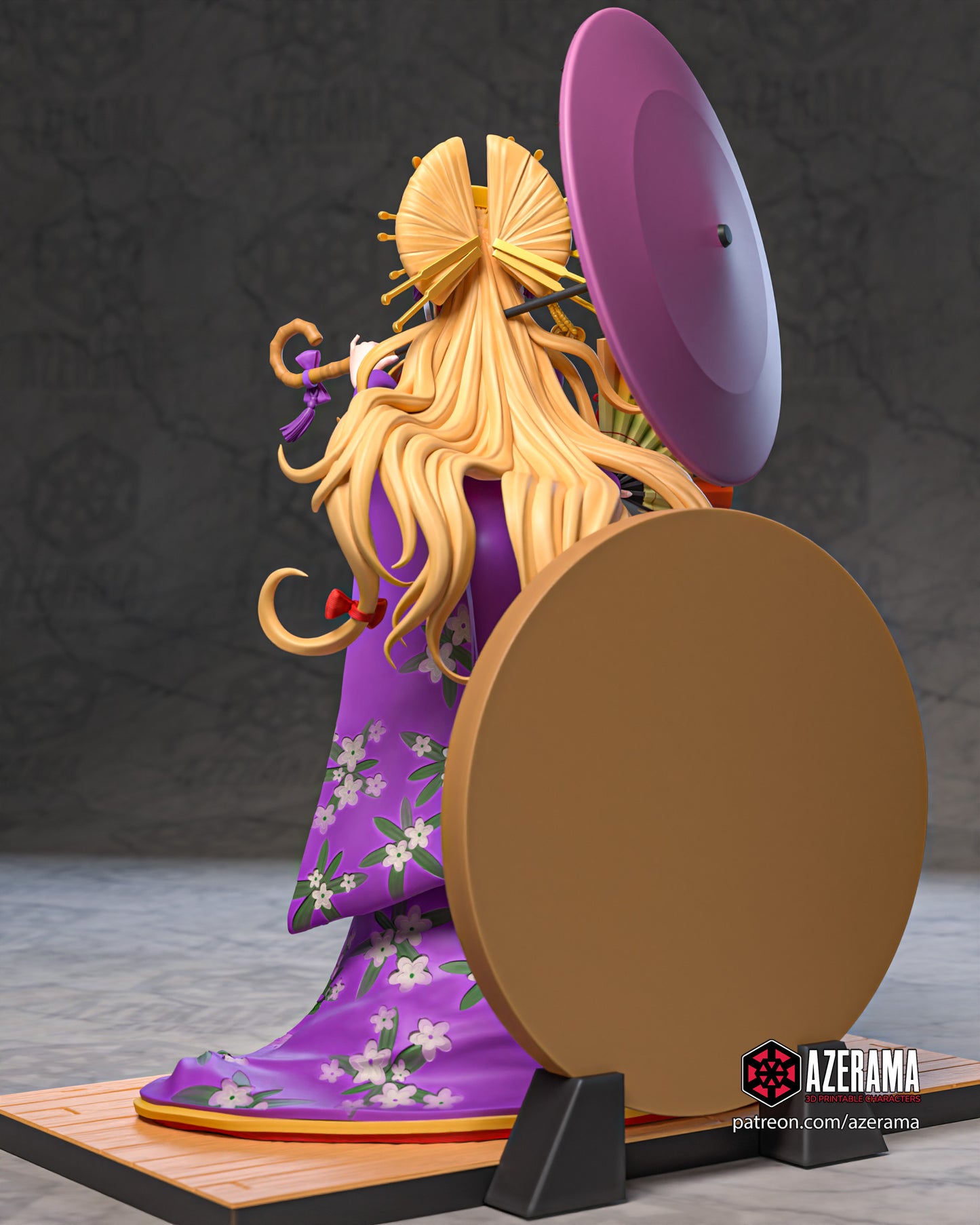 Yukari - Unassembled and Unpainted Garage Kit - Model Designed by Azerama