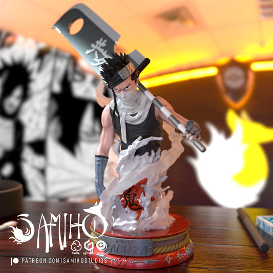 Zabuza - Unassembled and Unpainted Garage Kit - Model Designed by Samiho Studios