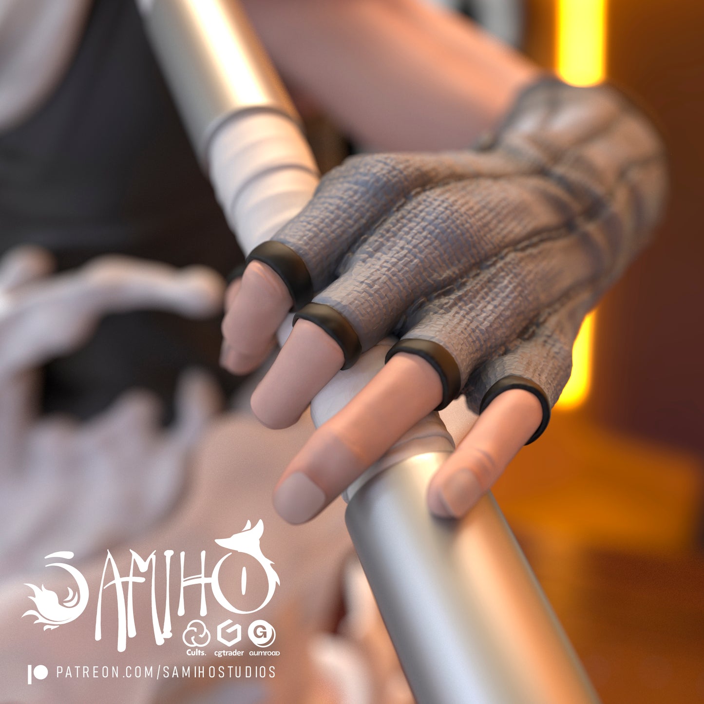 Zabuza - Unassembled and Unpainted Garage Kit - Model Designed by Samiho Studios