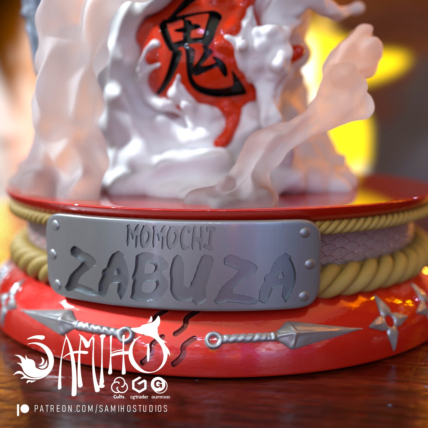 Zabuza - Unassembled and Unpainted Garage Kit - Model Designed by Samiho Studios