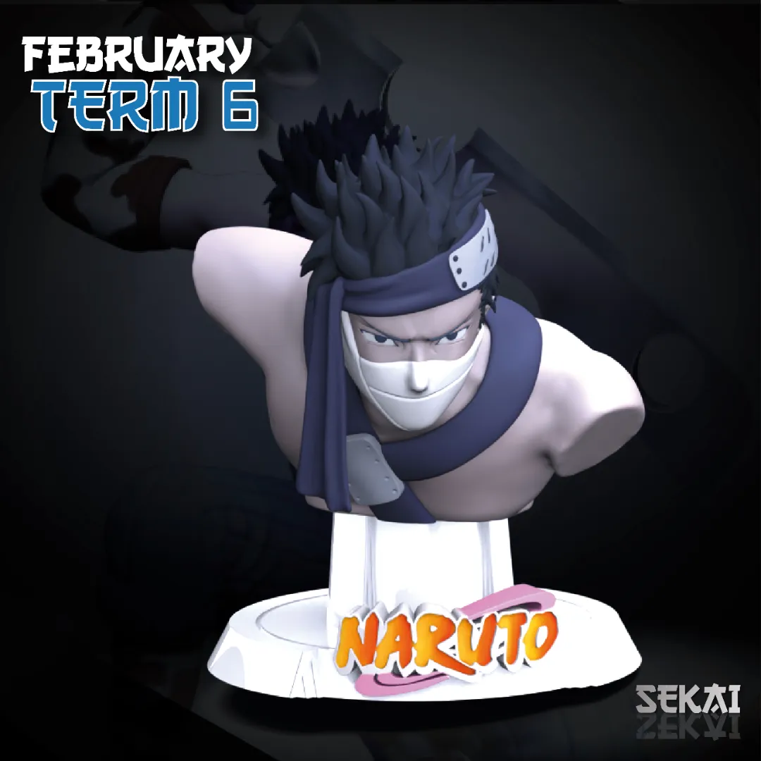 Zabuza - Unassembled and Unpainted Garage Kit - Model Designed by Sekai3D