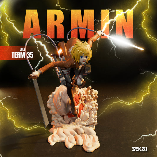 Armin - Unassembled and Unpainted Garage Kit - Model Designed by Sekai3D